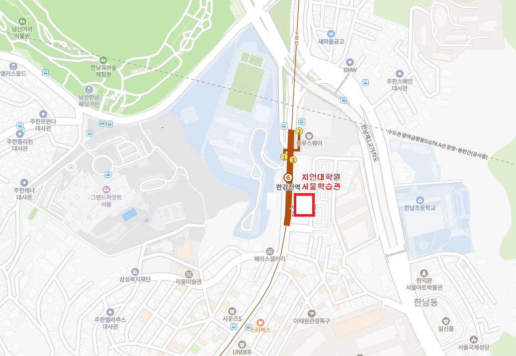 서울학습관 약도